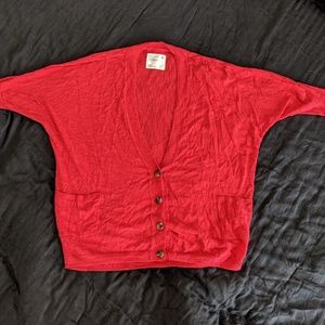 3/4 Sleeve Cardigan Sweater